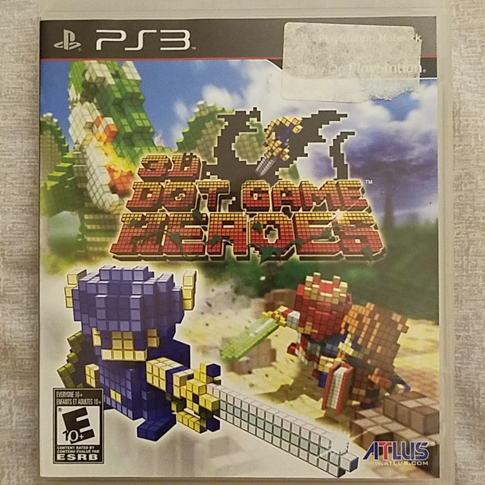 PS3 3D dot game heroes
